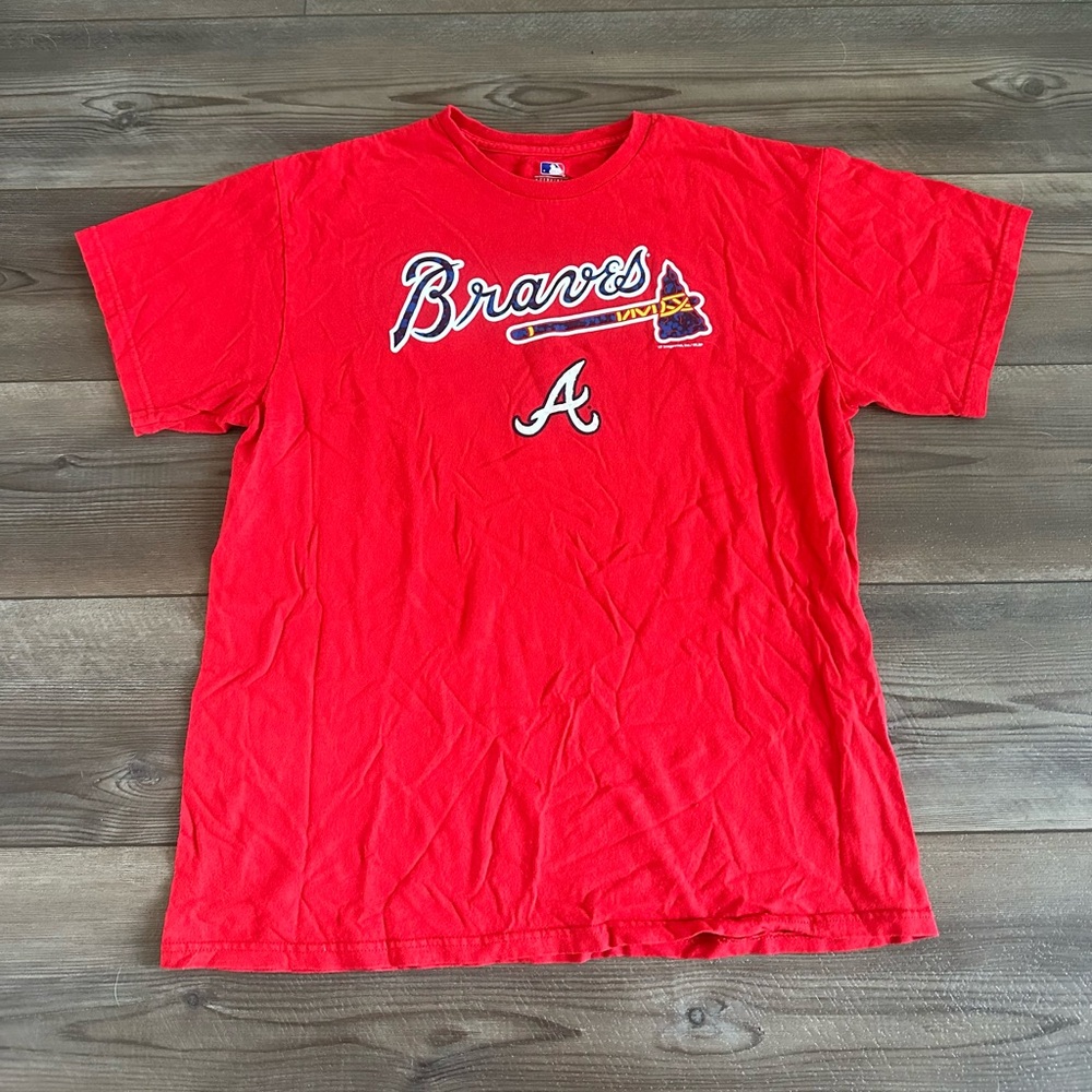 Y2K Vintage Atlanta Braves MLB Baseball Classic Team Logo Tee